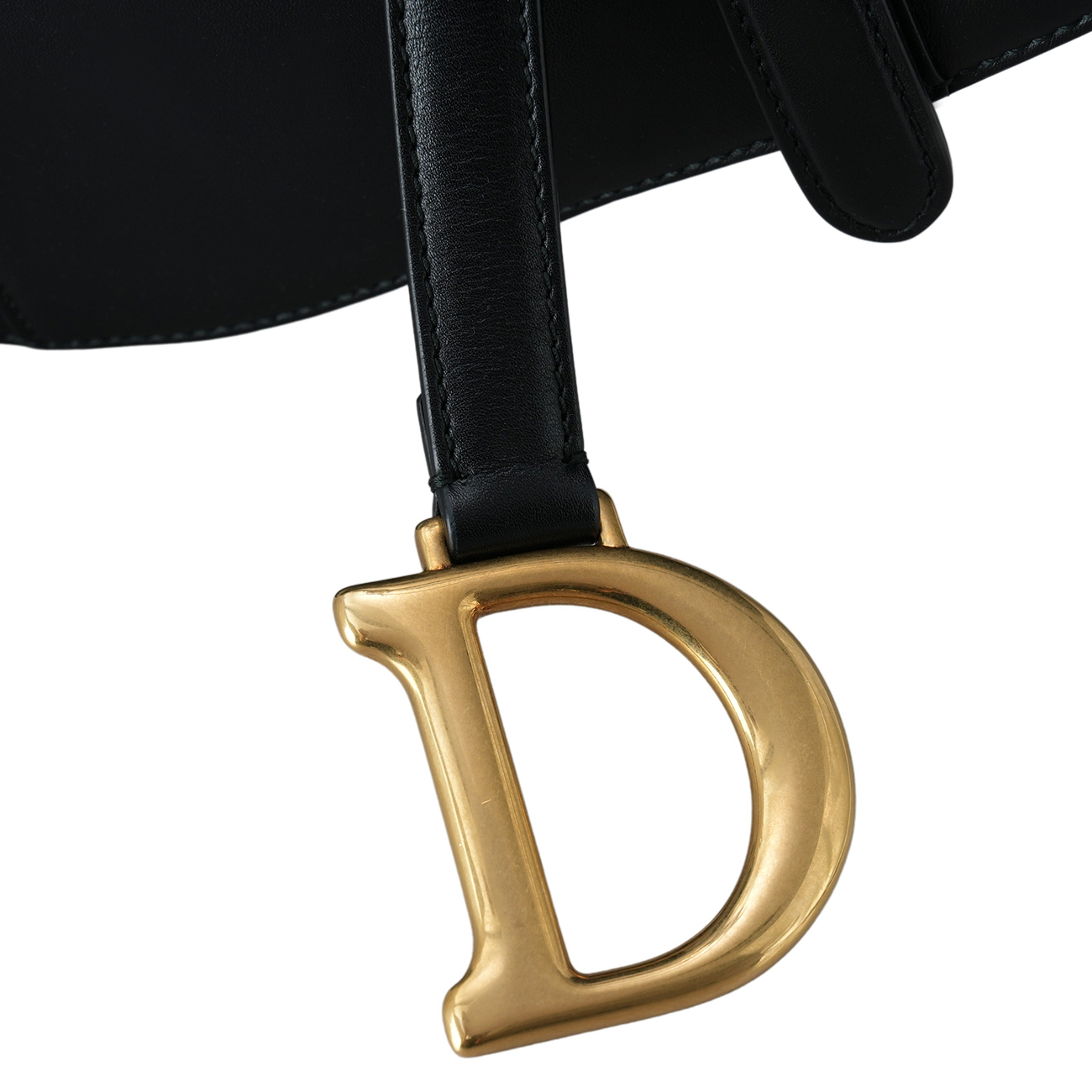CHRISTIAN DIOR(USED)크리스찬디올 레더 새들백